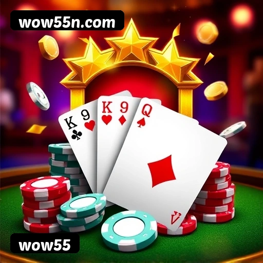 wow55 Logo - Ganhadores Verificados R$50M+